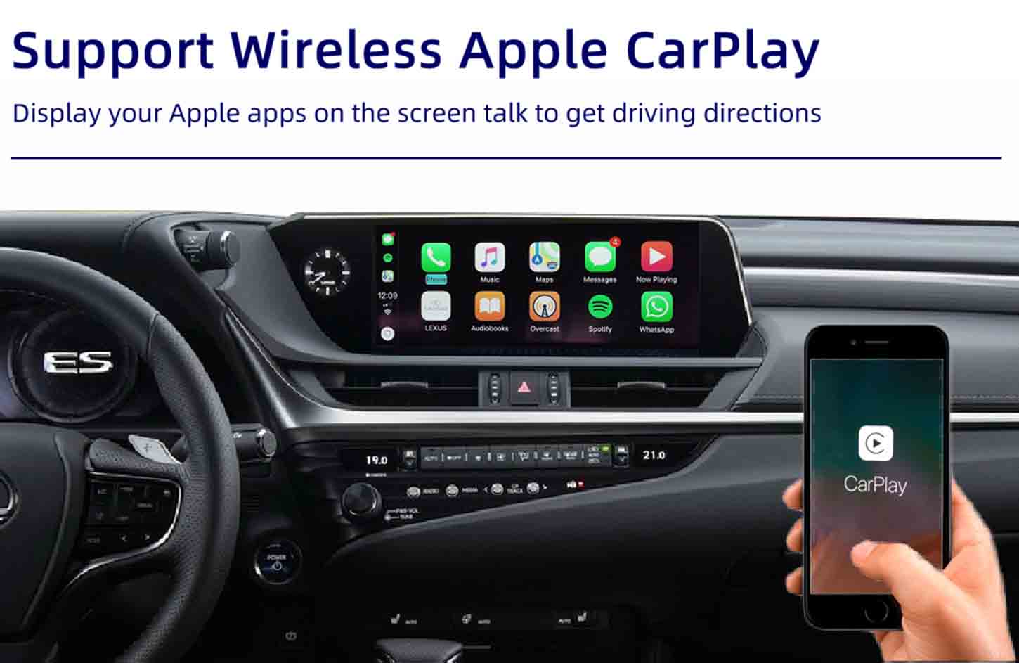 Smart 카플레이 module interface for lexus