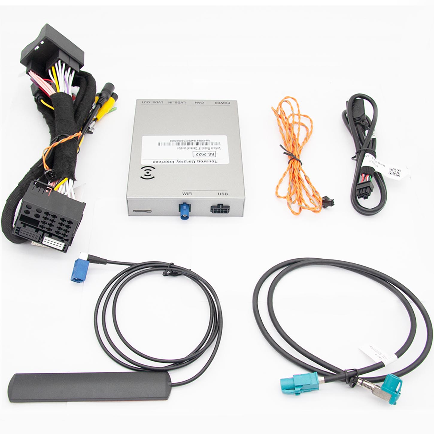 Wireless 카플레이 안드로이드 오토 Box Kit For VW Touareg